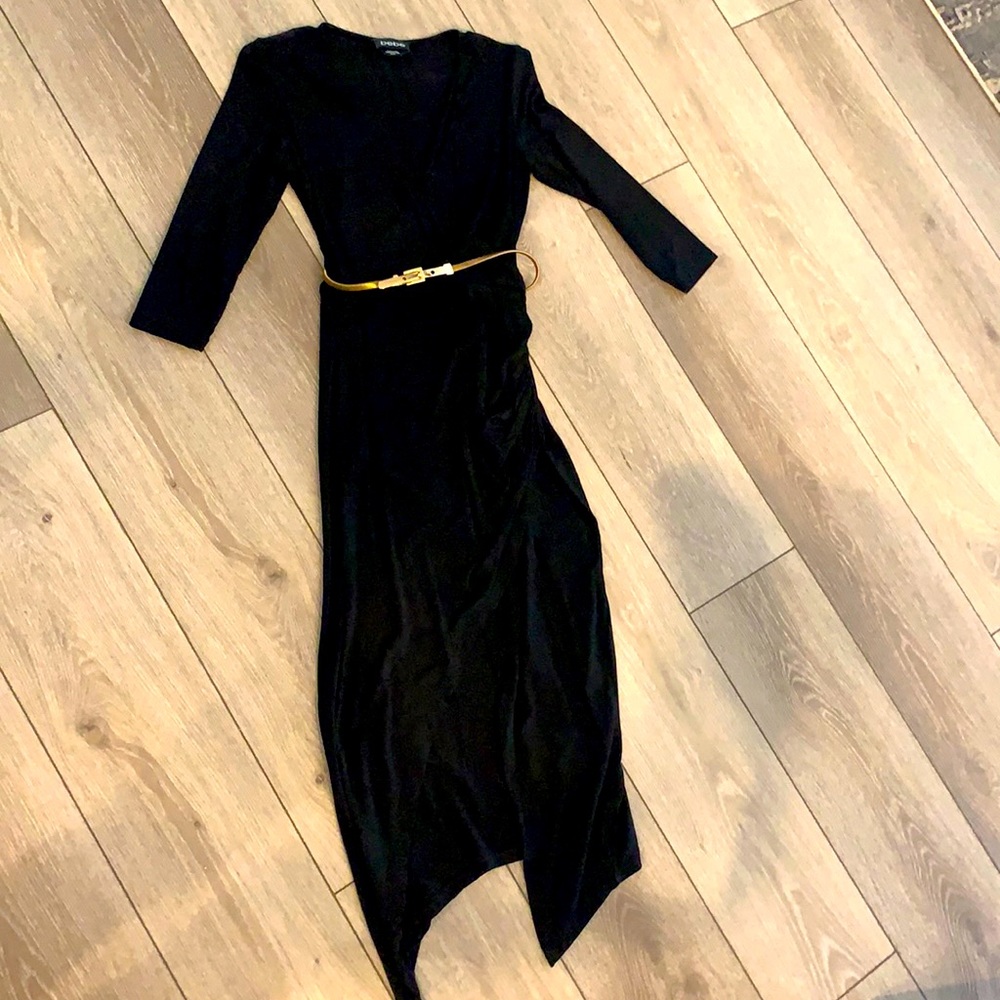 • BEBE • Black cotton dress